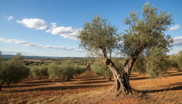 Single Oliverse olive tree